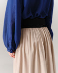 EP YAYING High-Waist Relaxed-Fit Skirt Pants