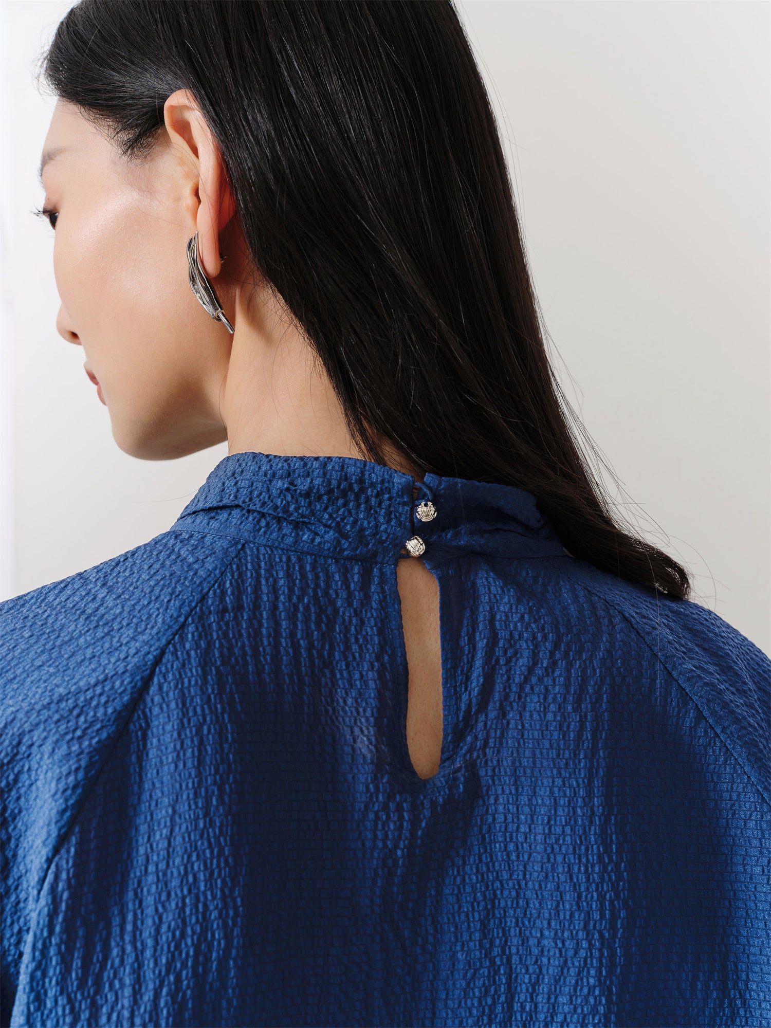 EP YAYING Silk Long-Sleeve Shirt EGKPS2338AZ