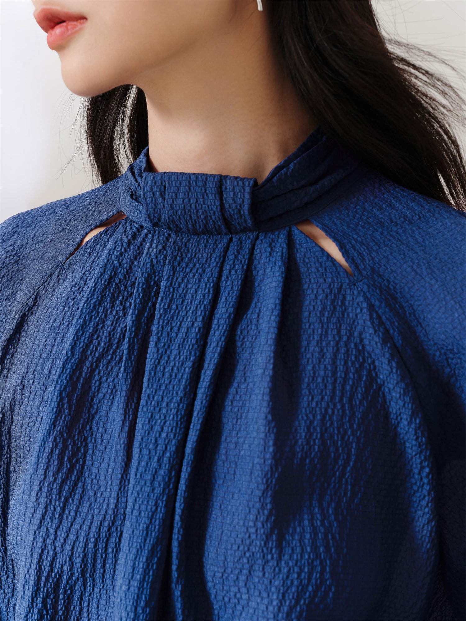 EP YAYING Silk Long-Sleeve Shirt EGKPS2338AZ