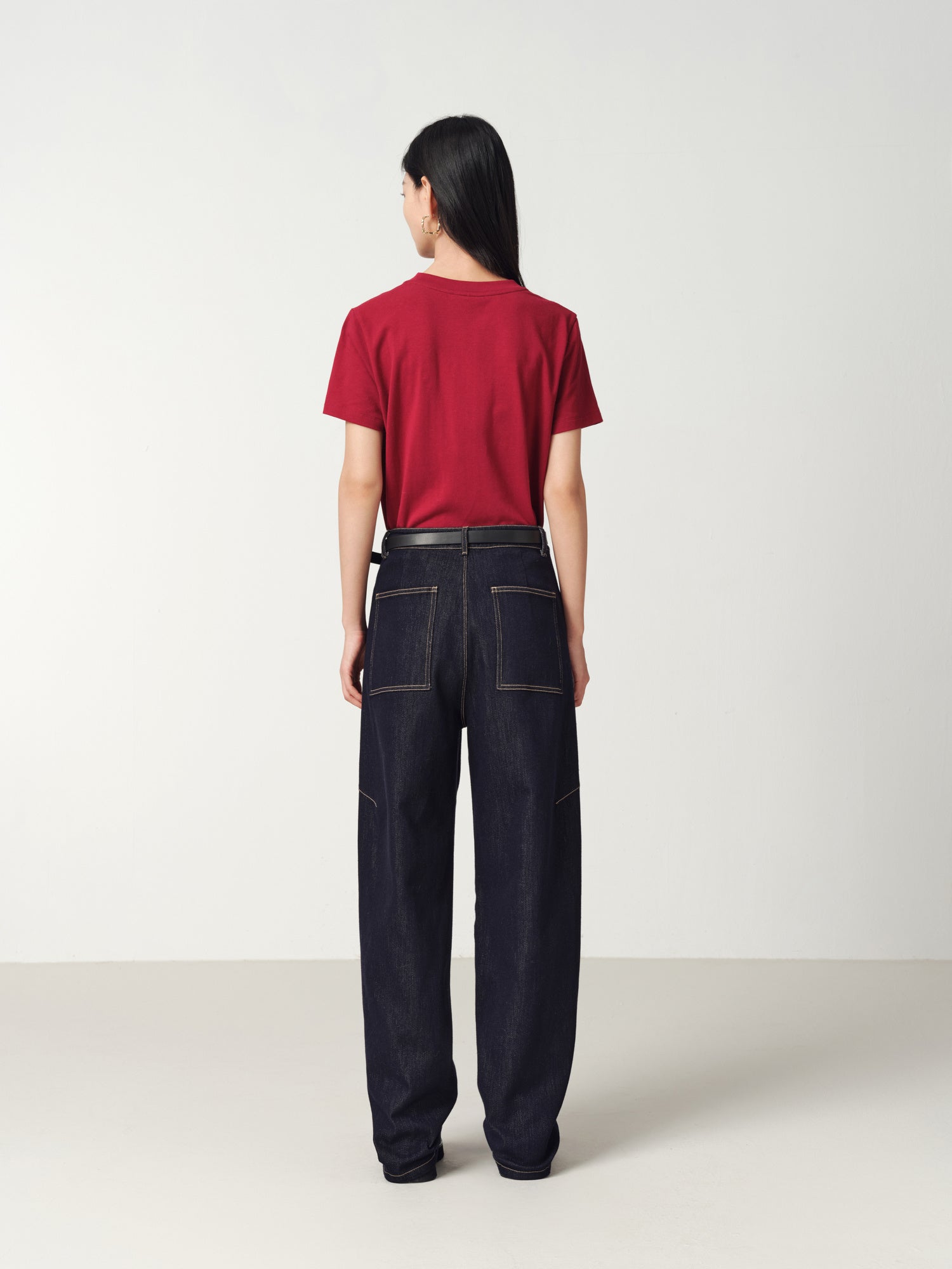 EP YAYING High-Waisted Slim Jeans EGKPDJ636AZ