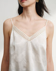 EP YAYING Silk V-neck camisole