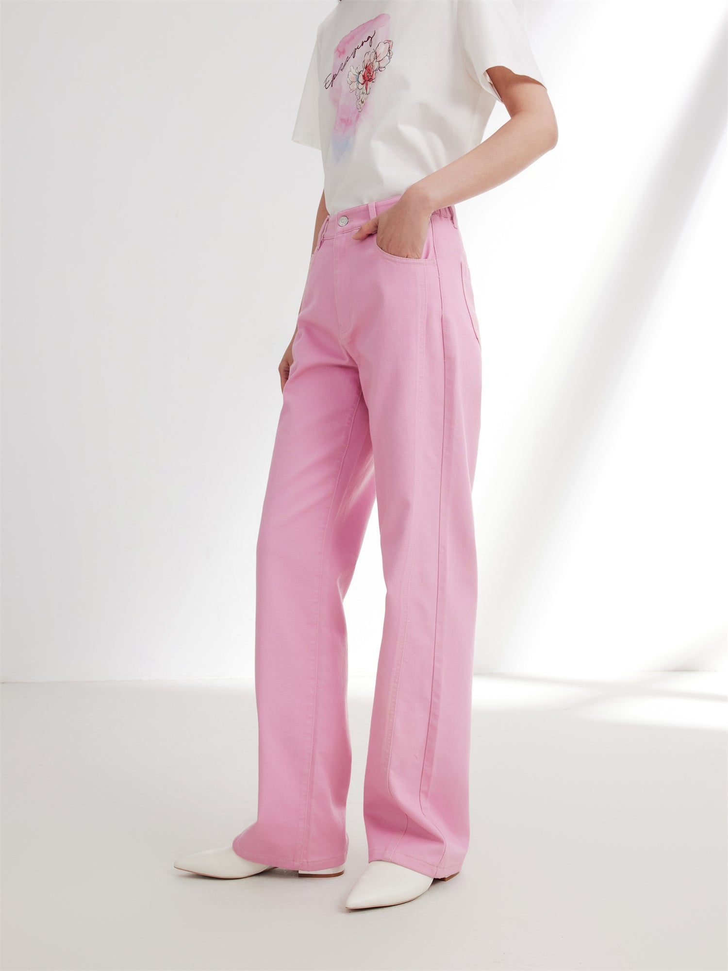 EP YAYING Pink Pant