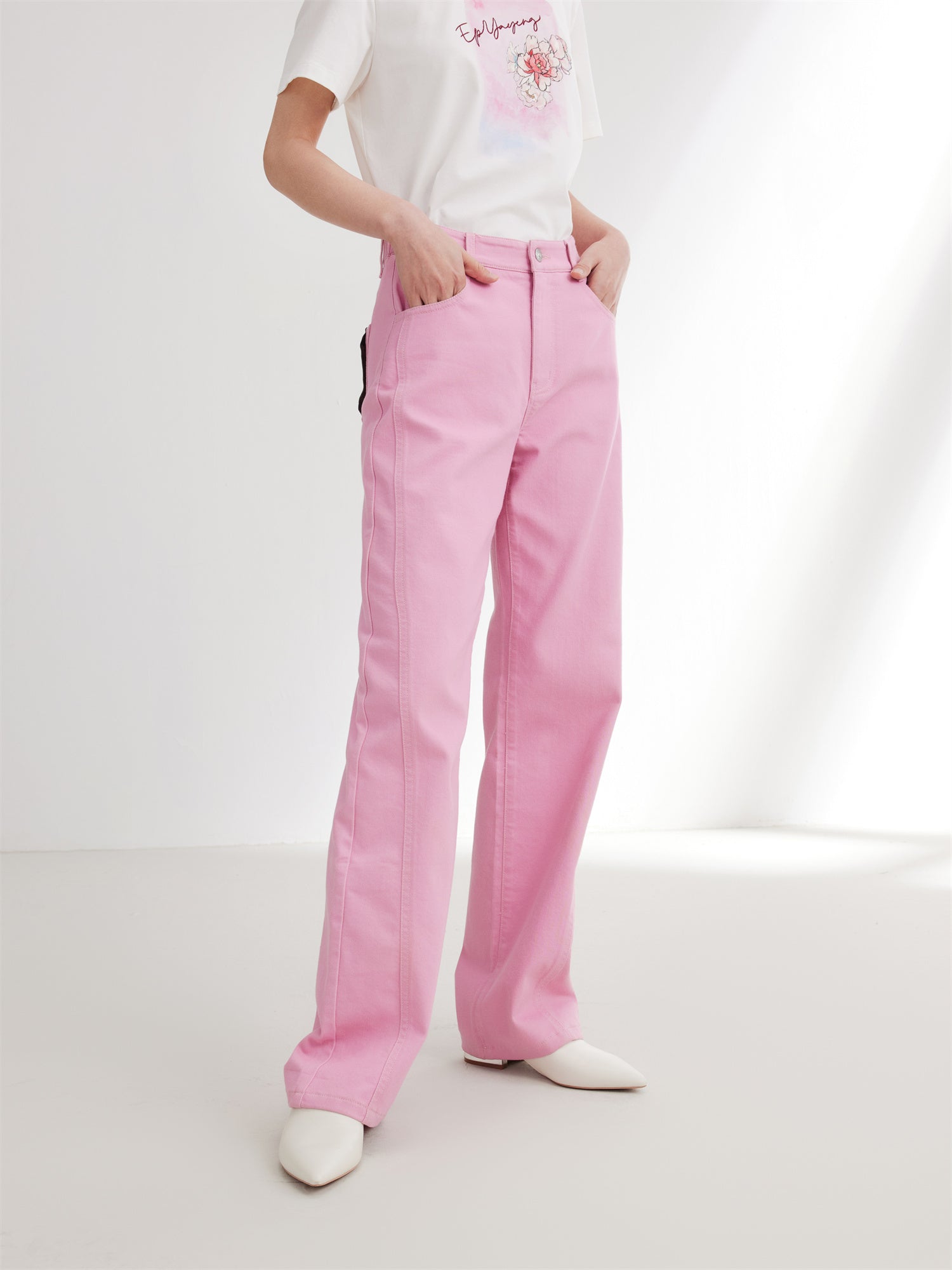 EP YAYING Pink Pant