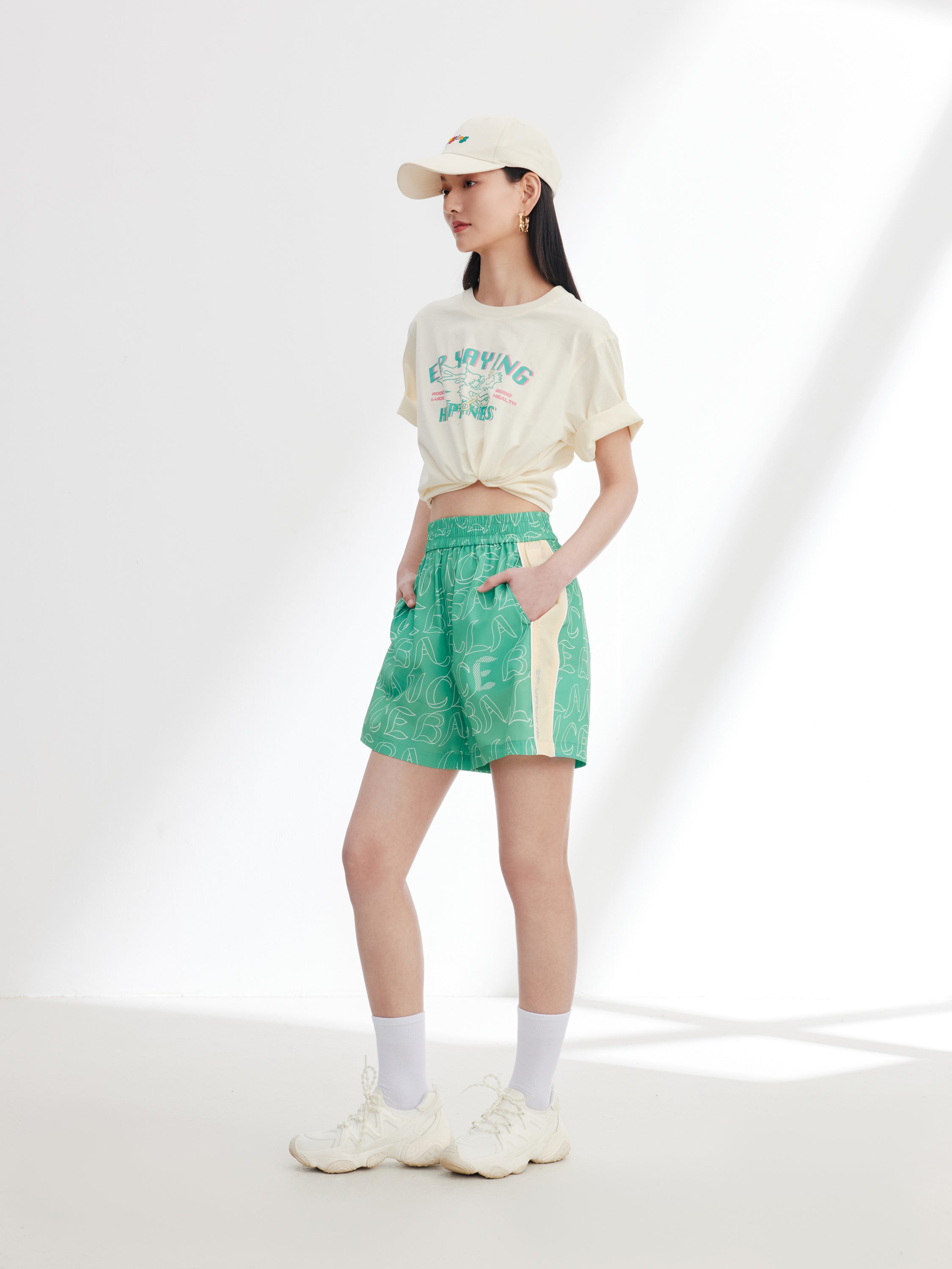 EP YAYING Green Short