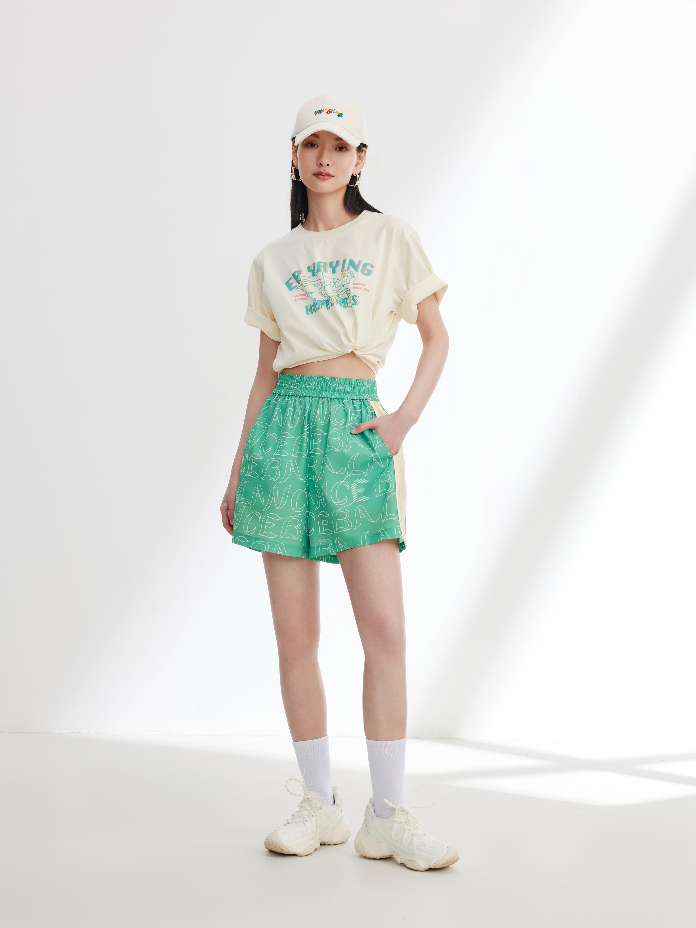 EP YAYING Green Short