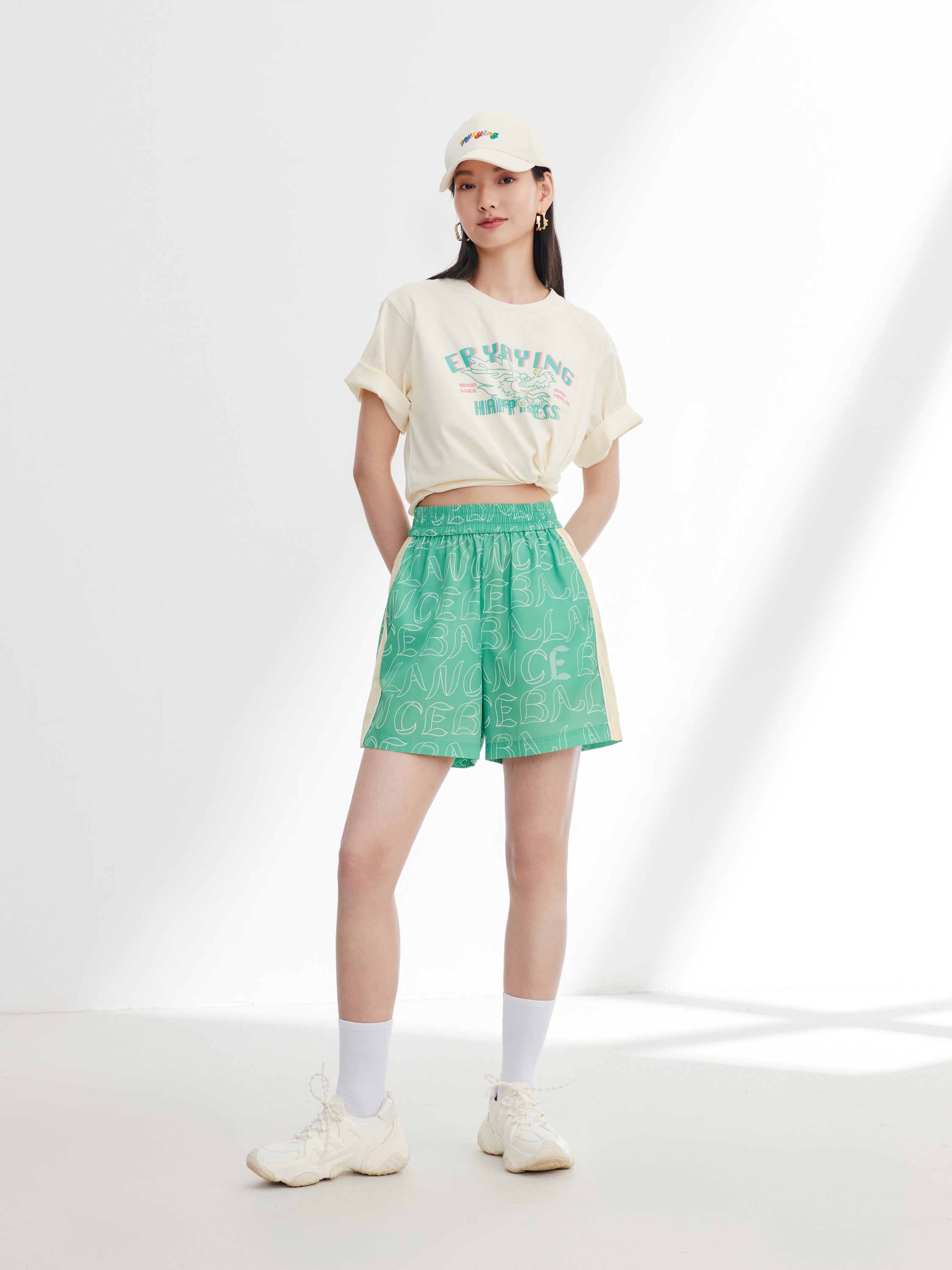 EP YAYING Green Short