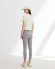 EP YAYING Beige Basic T-Shirt