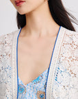 EP YAYING Hollow Flower Knitwear