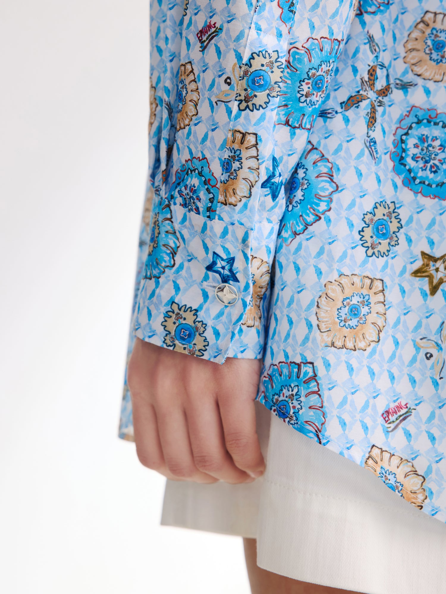 EP YAYING Mulberry Silk Shirt