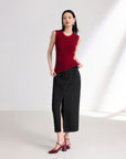 EP YAYING Wool Sleeveless Vest