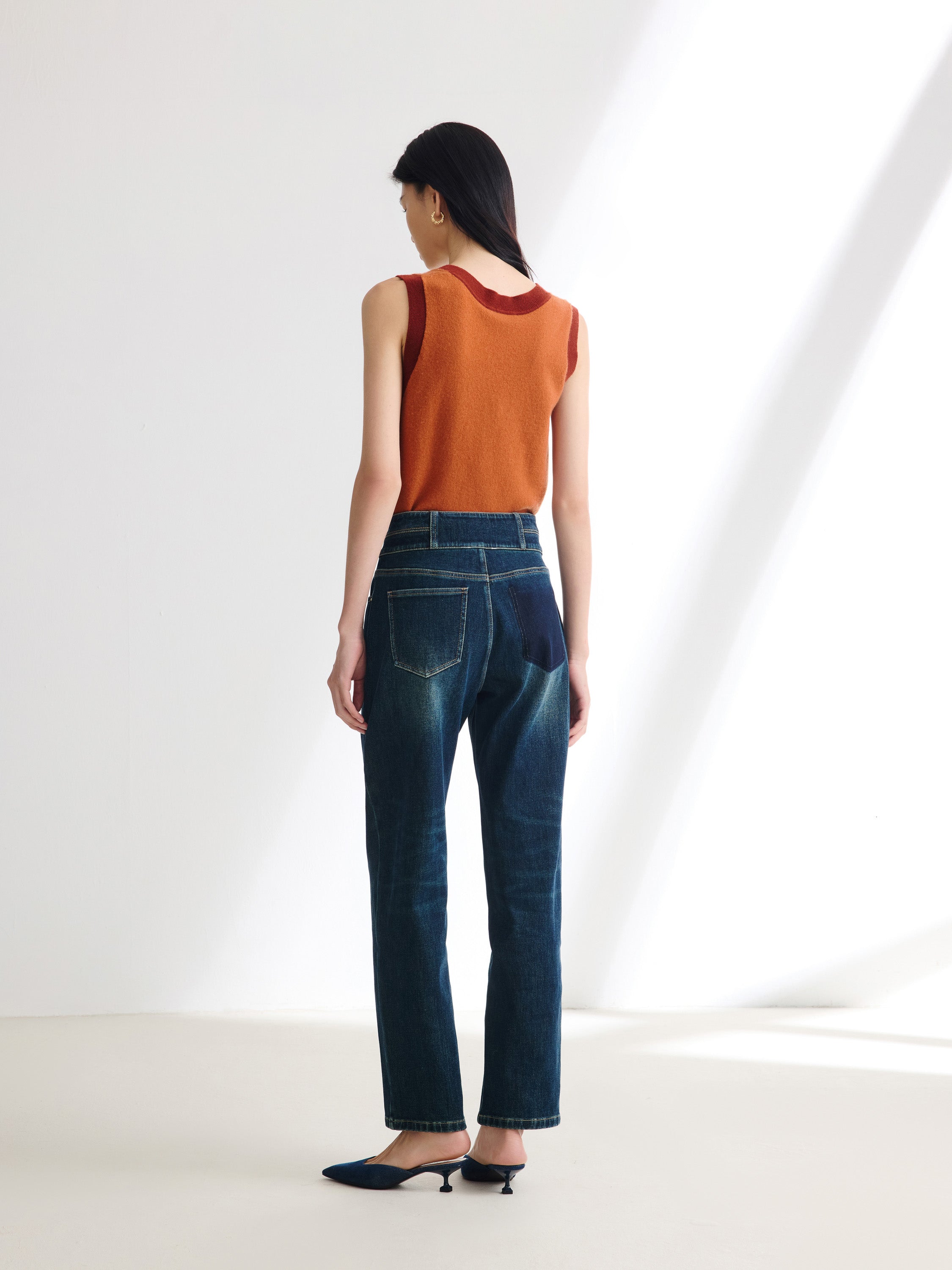 EP YAYING Classic Blue Jeans