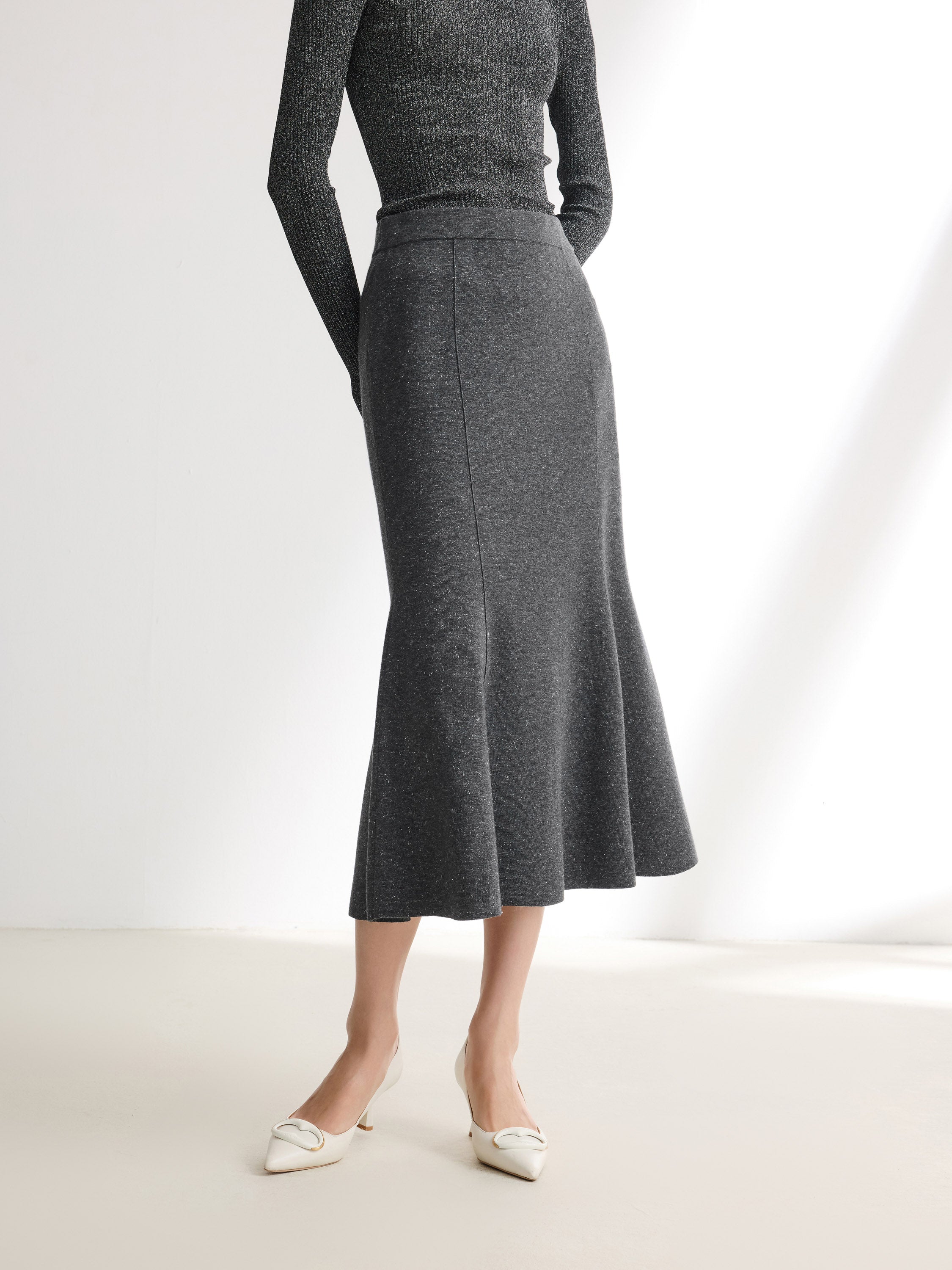 EP YAYING Black Slim Fit Dress