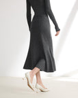 EP YAYING Black Slim Fit Dress
