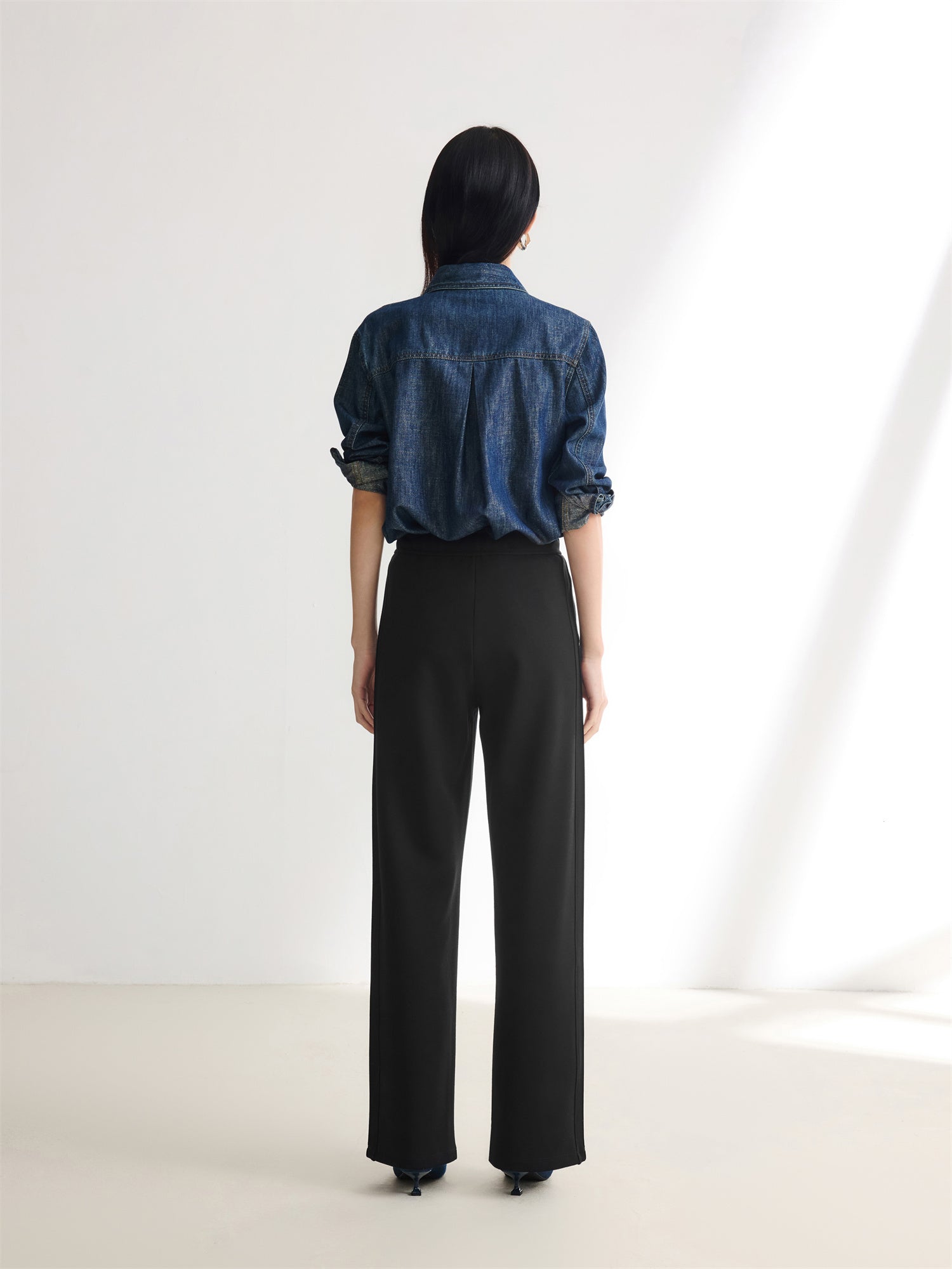 EP YAYING Stretch Suit Pants