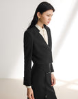 EP YAYING Black Blazer