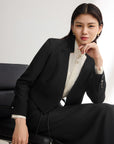 EP YAYING Black Blazer