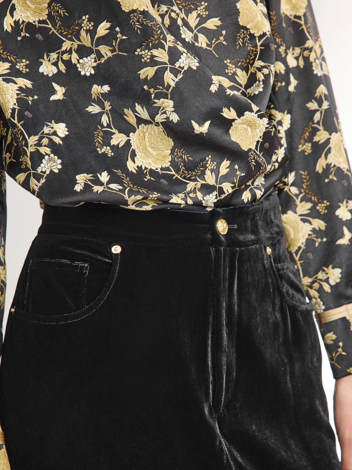 EP YAYING Mulberry Silk Skirt