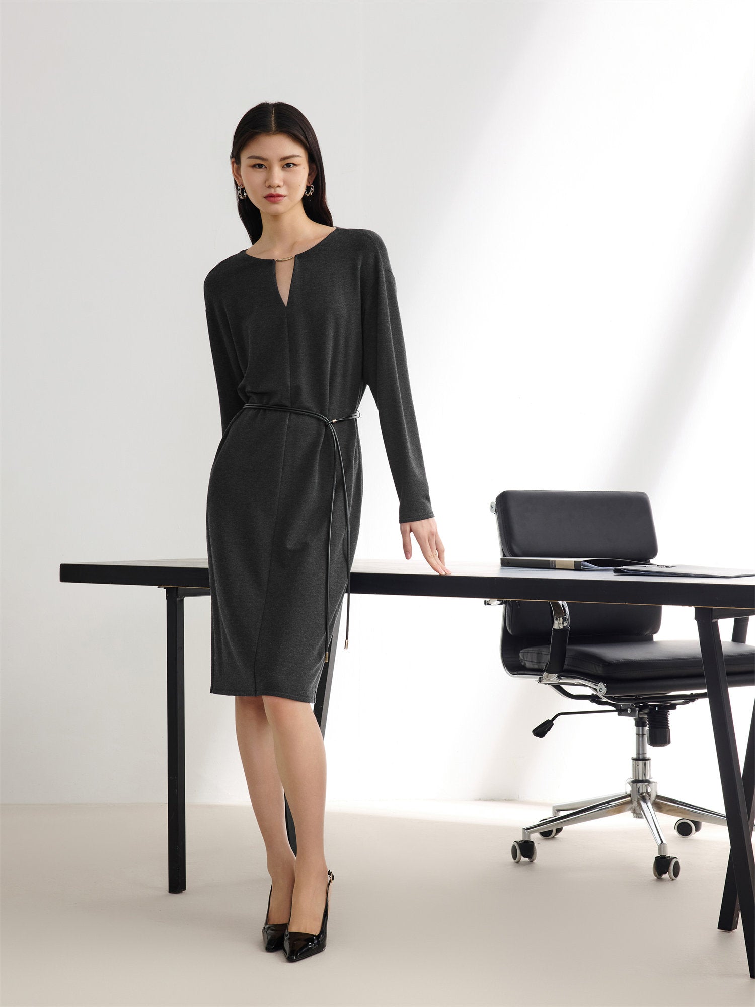EP YAYING Knitted Dress