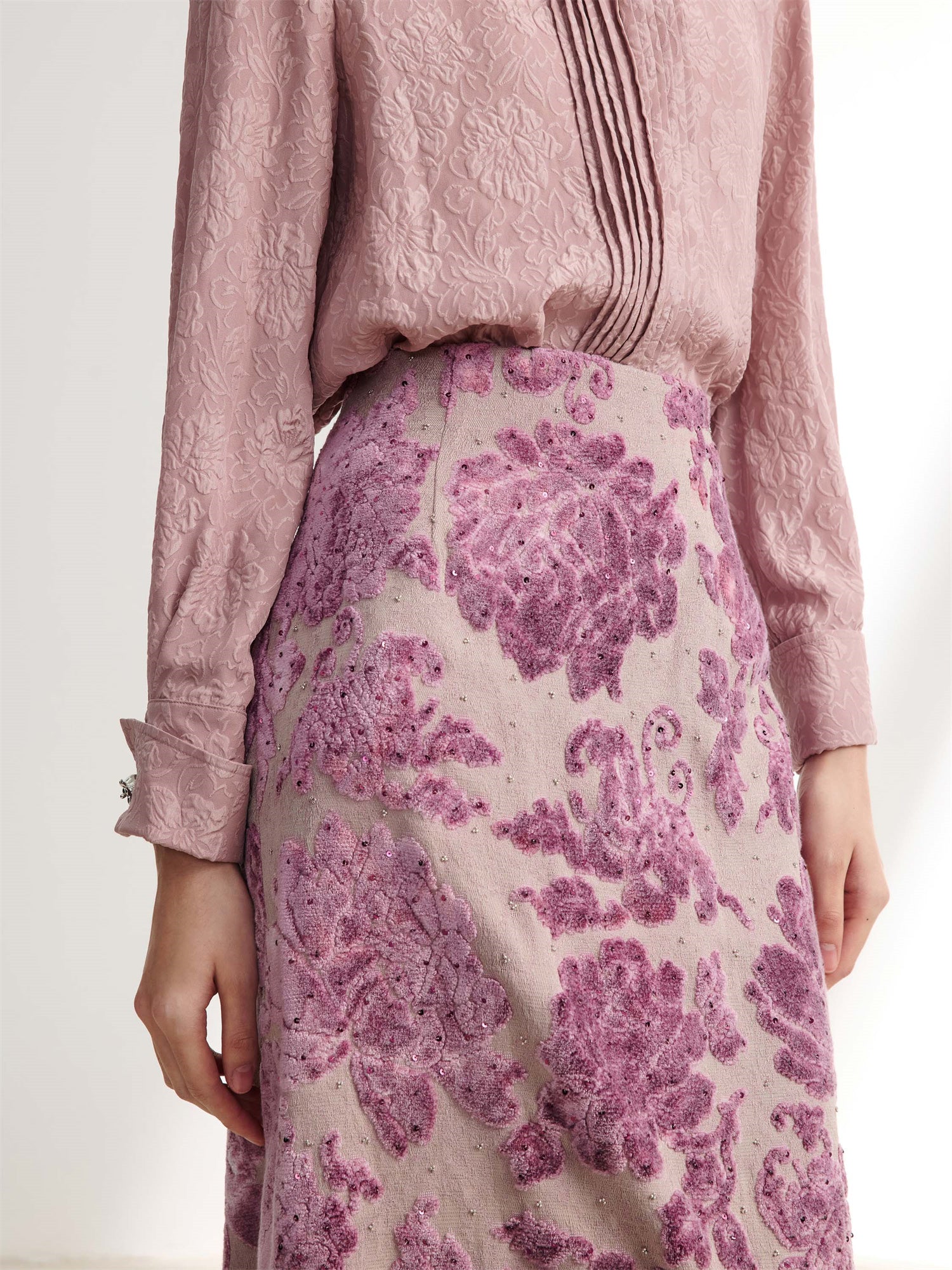 EP YAYING Floral skirt