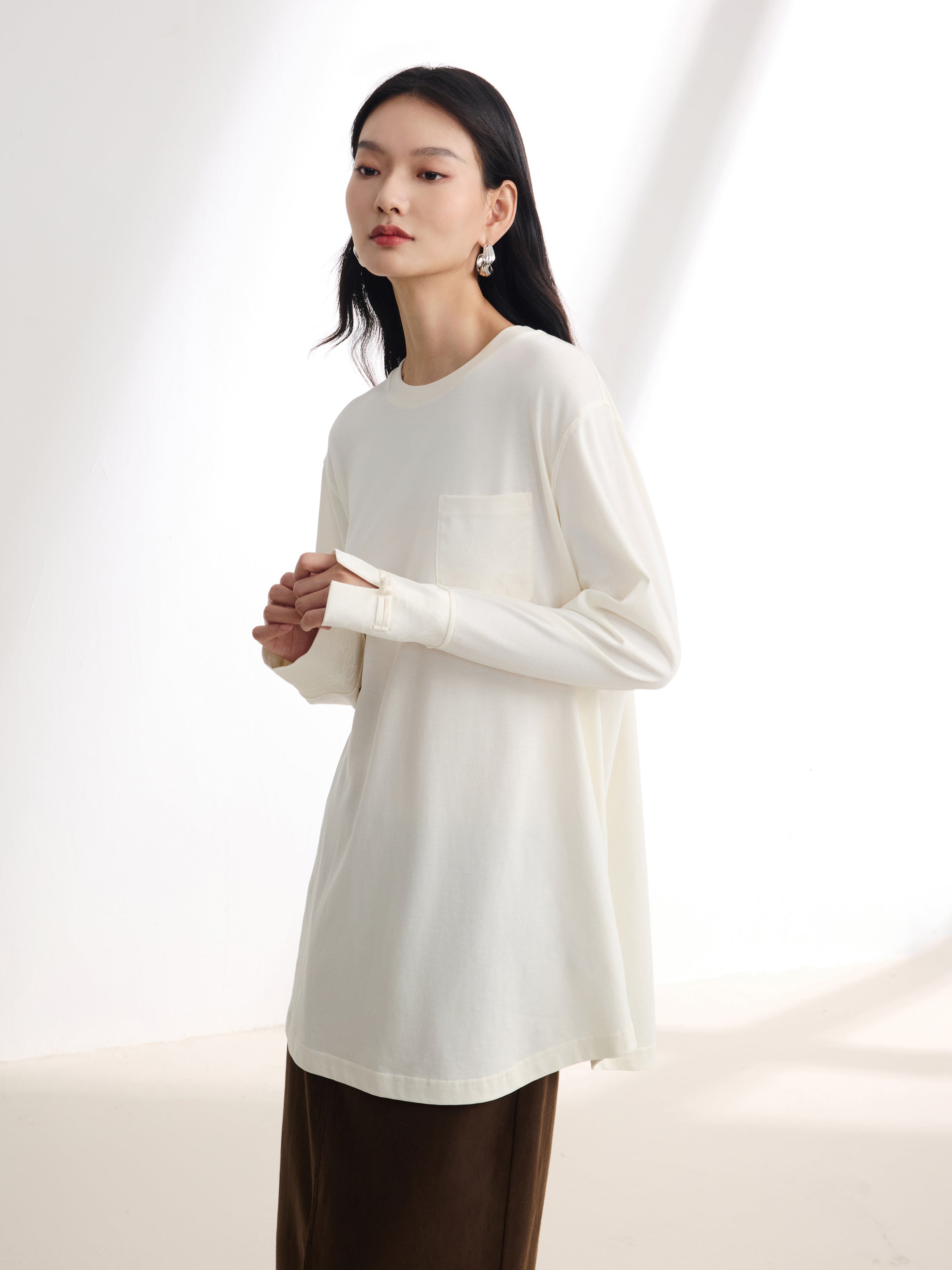 EP YAYING White Classic Shirt