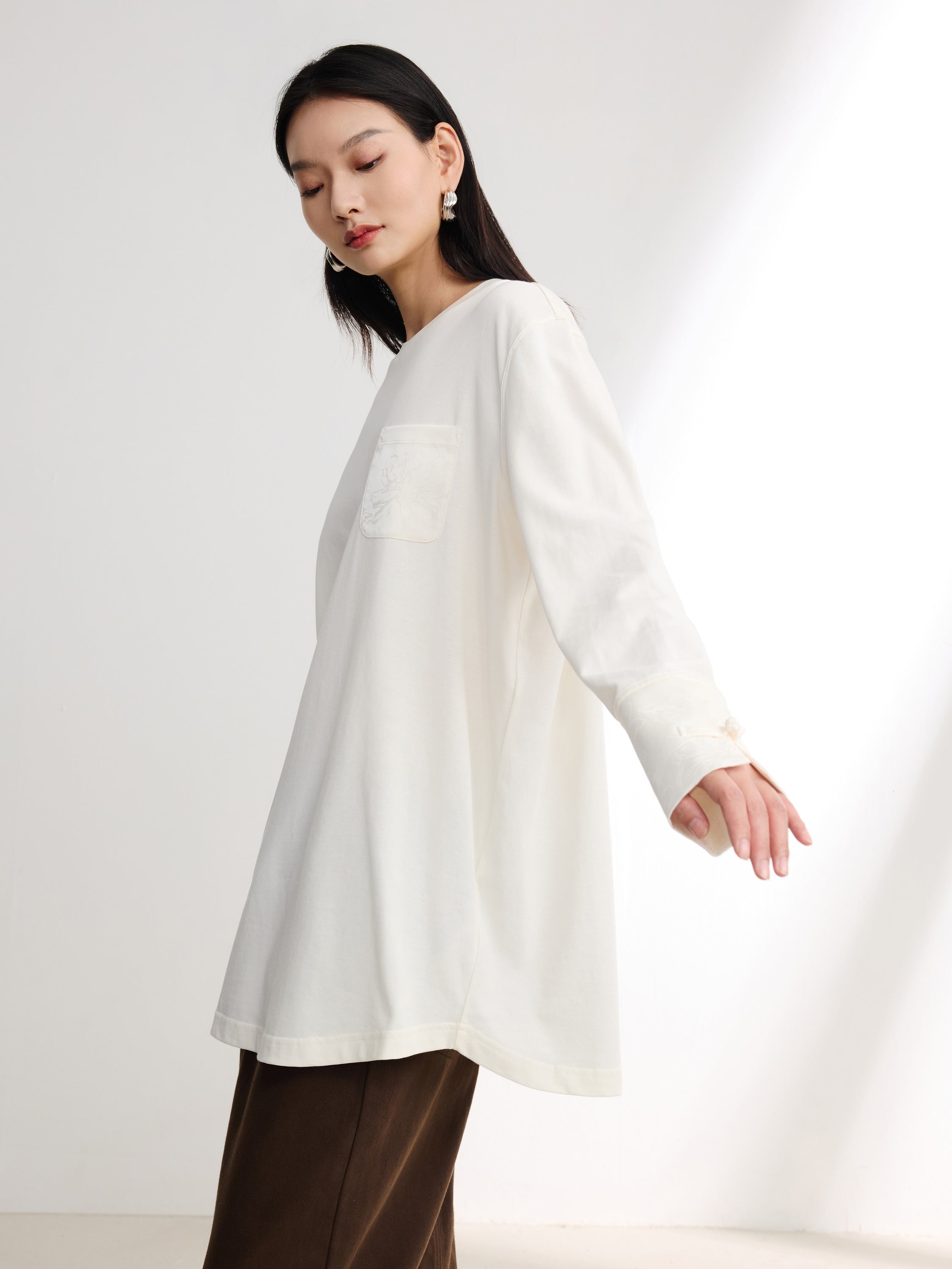 EP YAYING White Classic Shirt