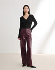 EP YAYING Faux Leather Pants EGJIP6442AL