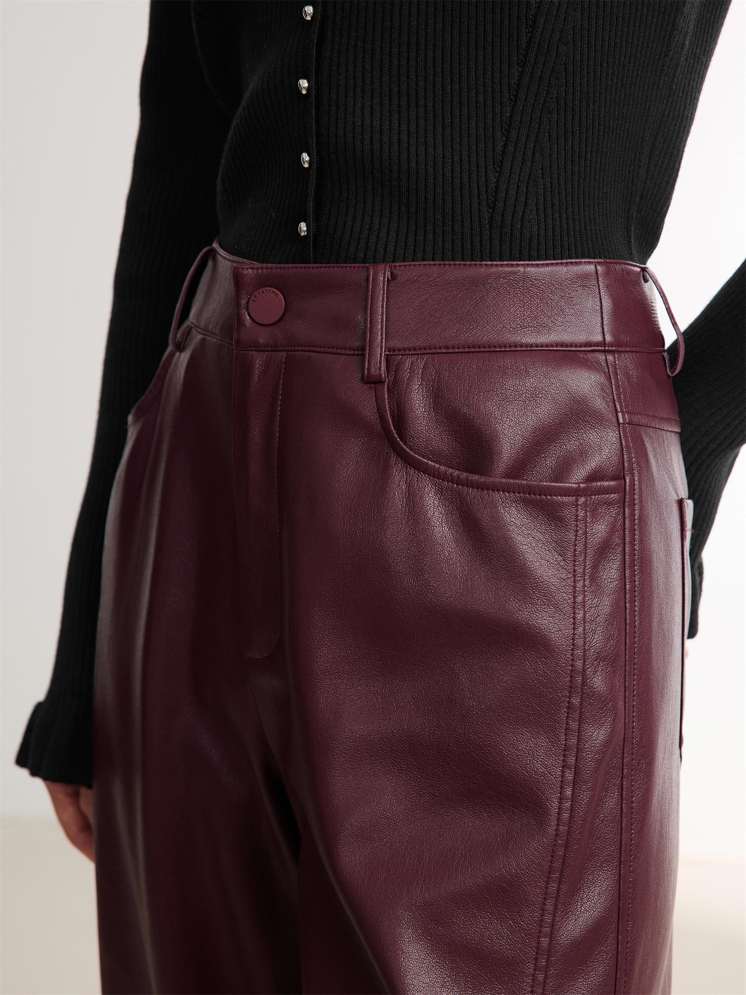 EP YAYING Faux Leather Pants EGJIP6442AL