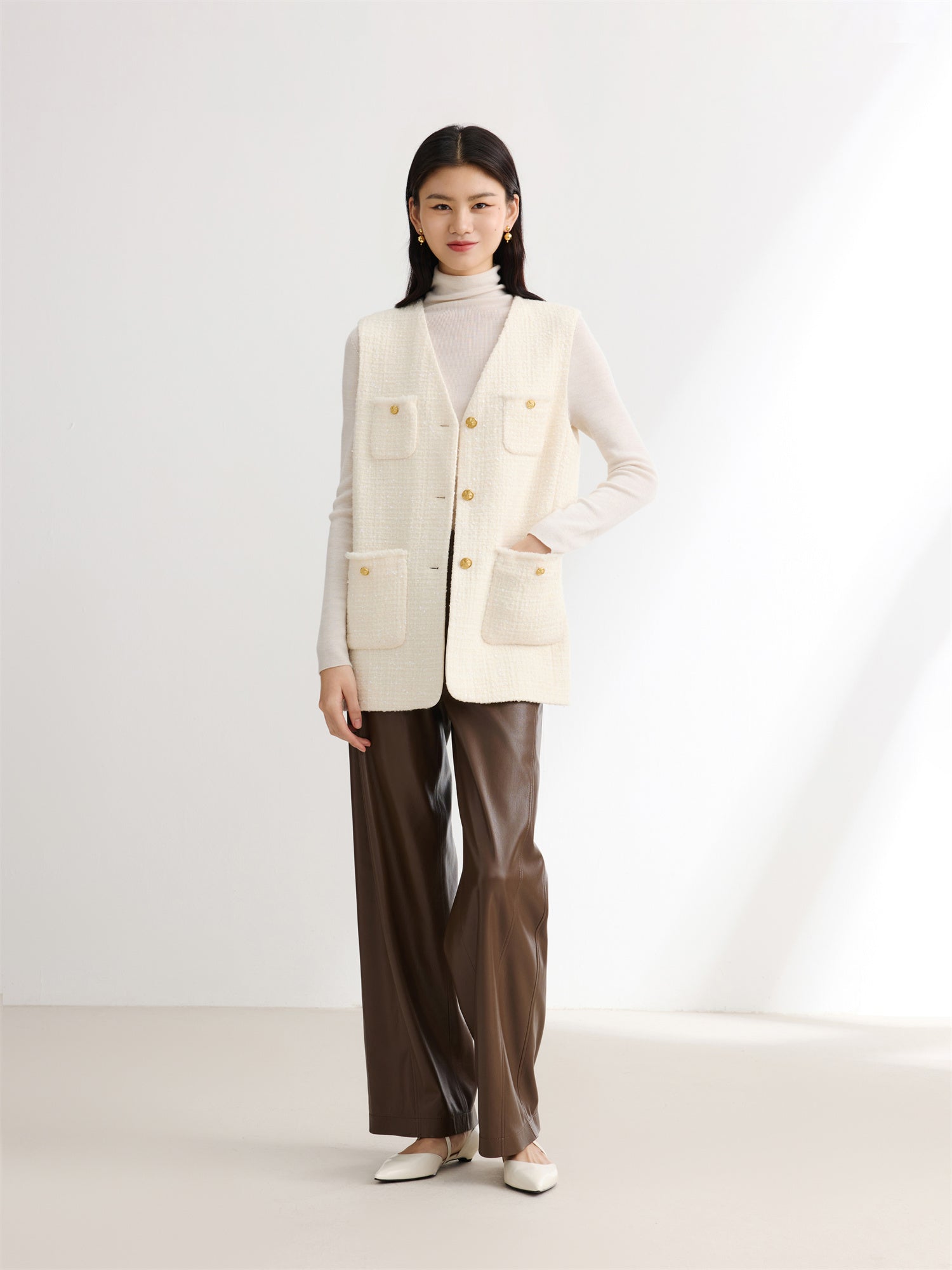 EP YAYING Pleated Pants EGJIP6442AK