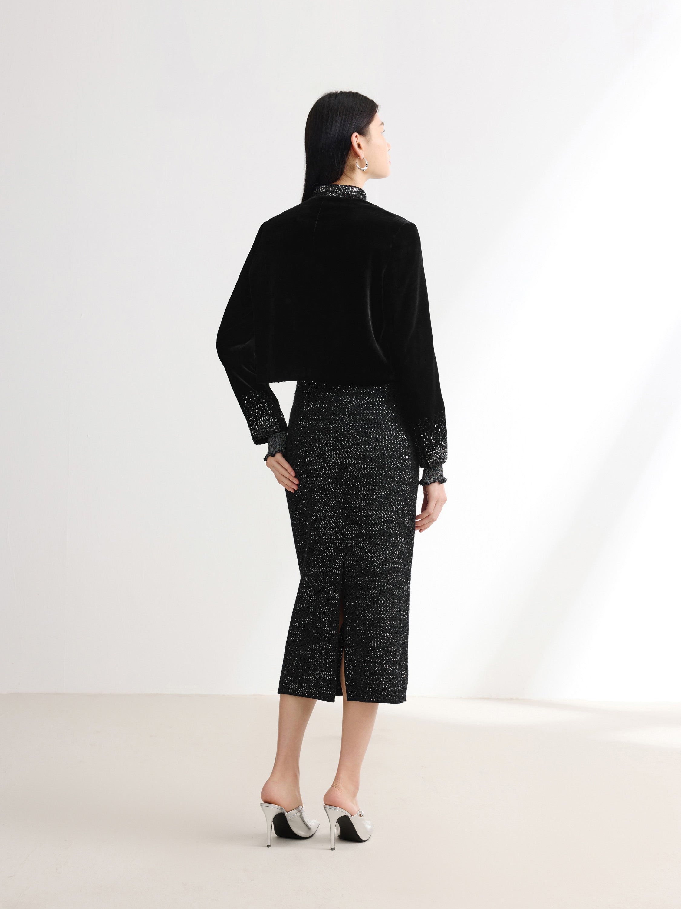 EP YAYING Black Blazer
