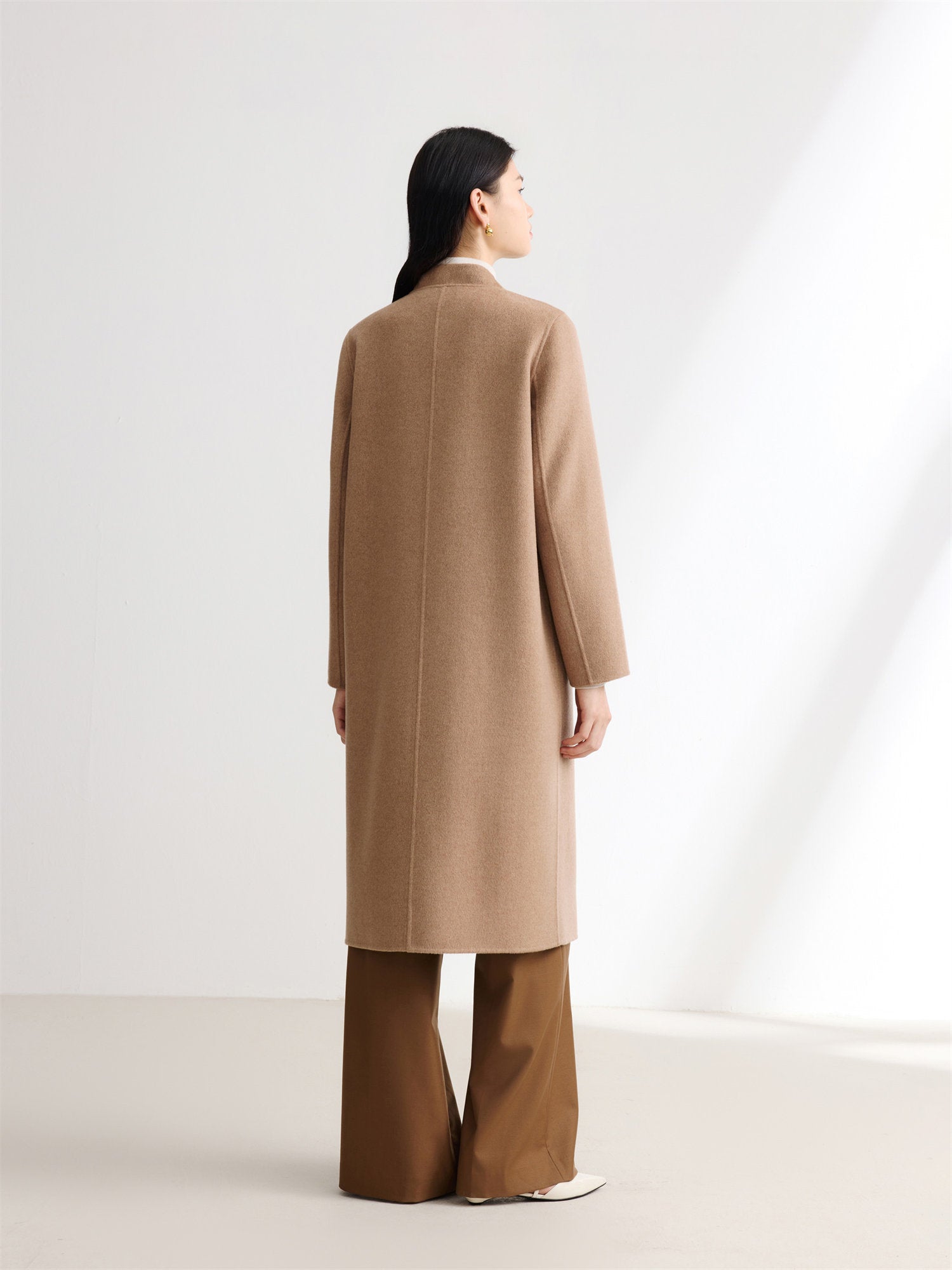 EP YAYING Alashan Cashmere Coat