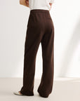 YAYING Brown Wide Leg Pants