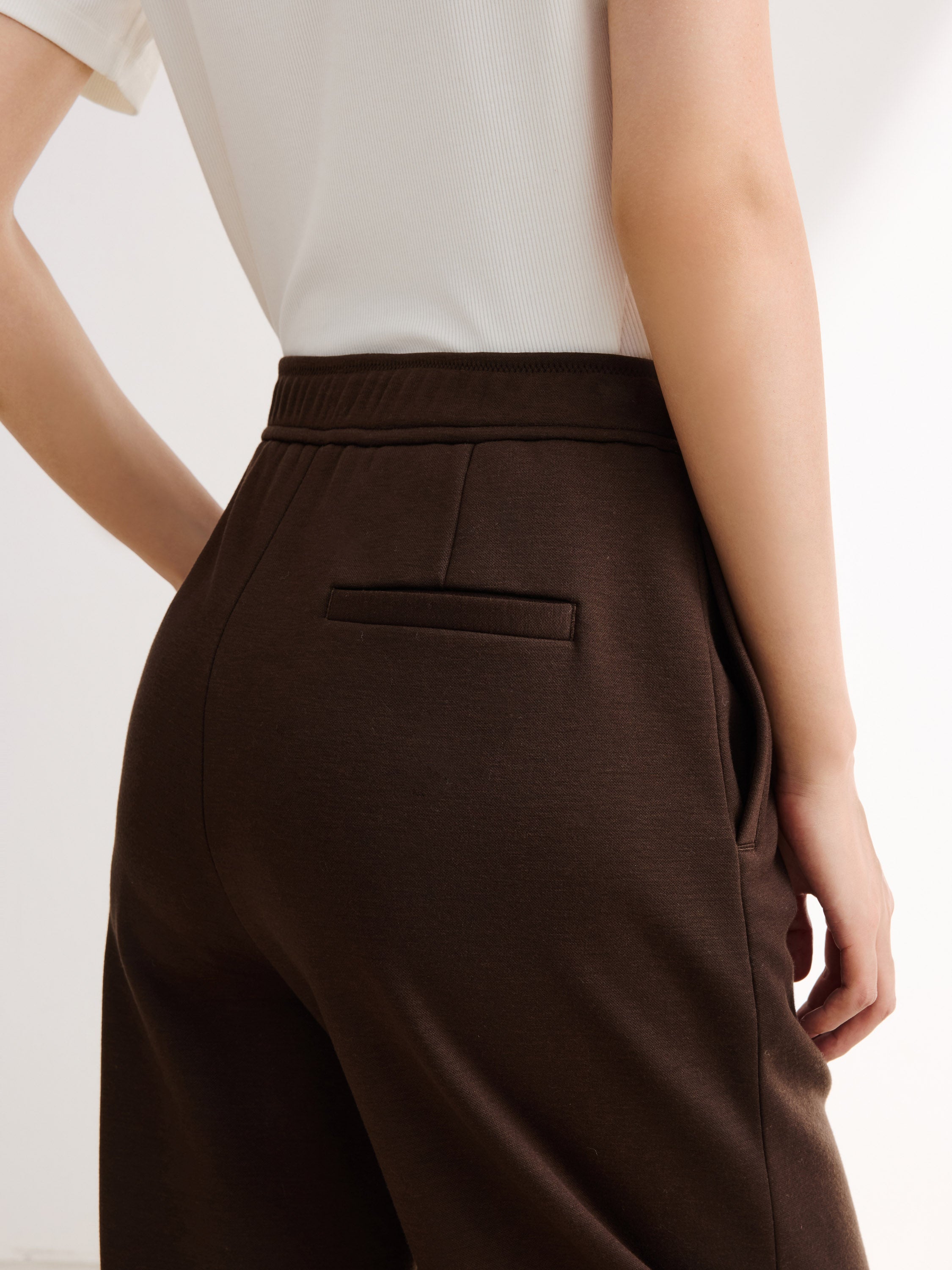 YAYING Brown Wide Leg Pants