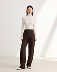 YAYING Brown Wide Leg Pants