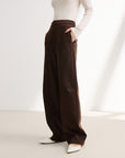 YAYING Brown Wide Leg Pants