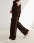 YAYING Brown Wide Leg Pants