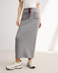 EP YAYING Grey Midi Dress