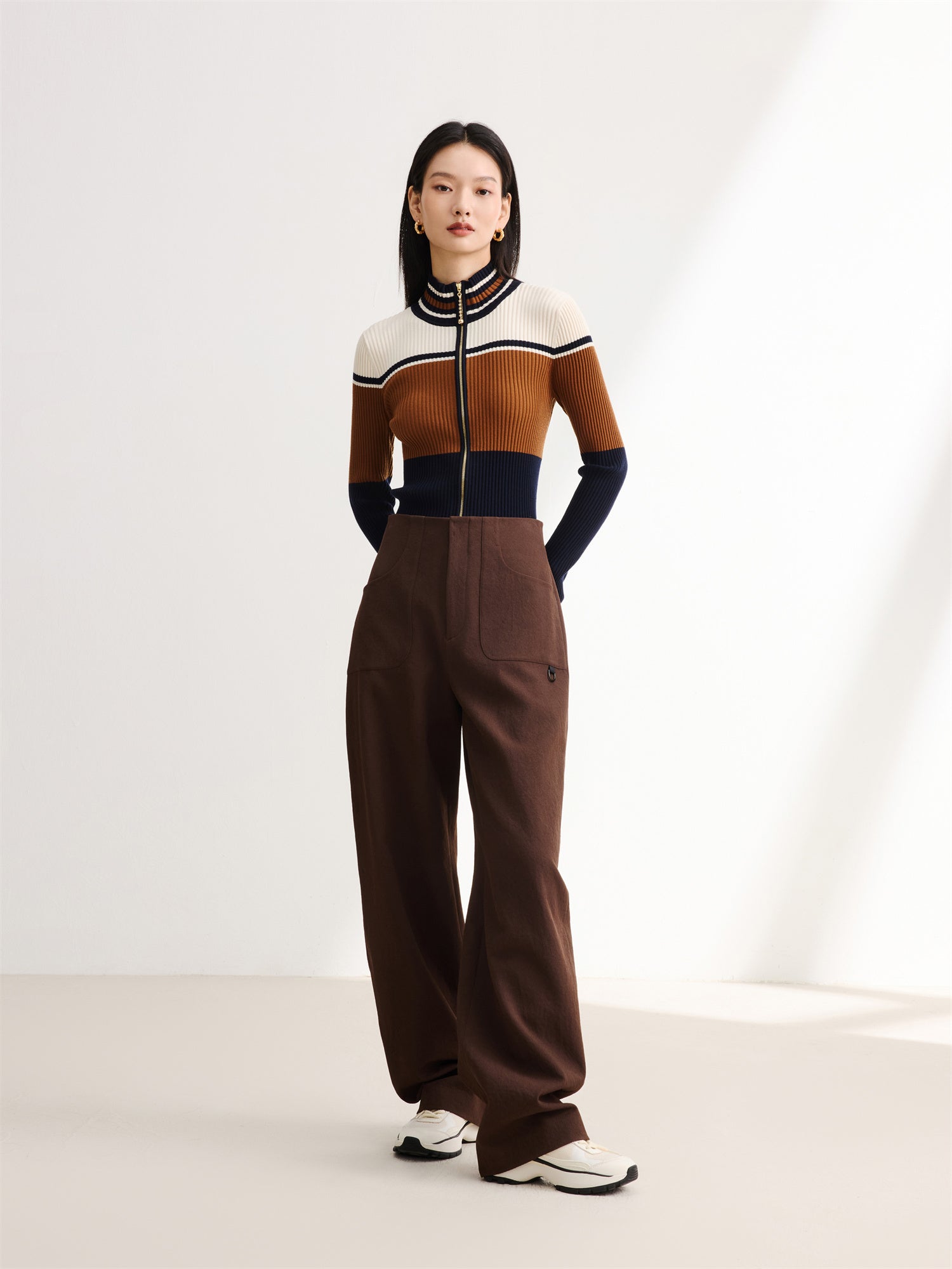 EP YAYING Brown Pants