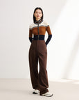 EP YAYING Brown Pants