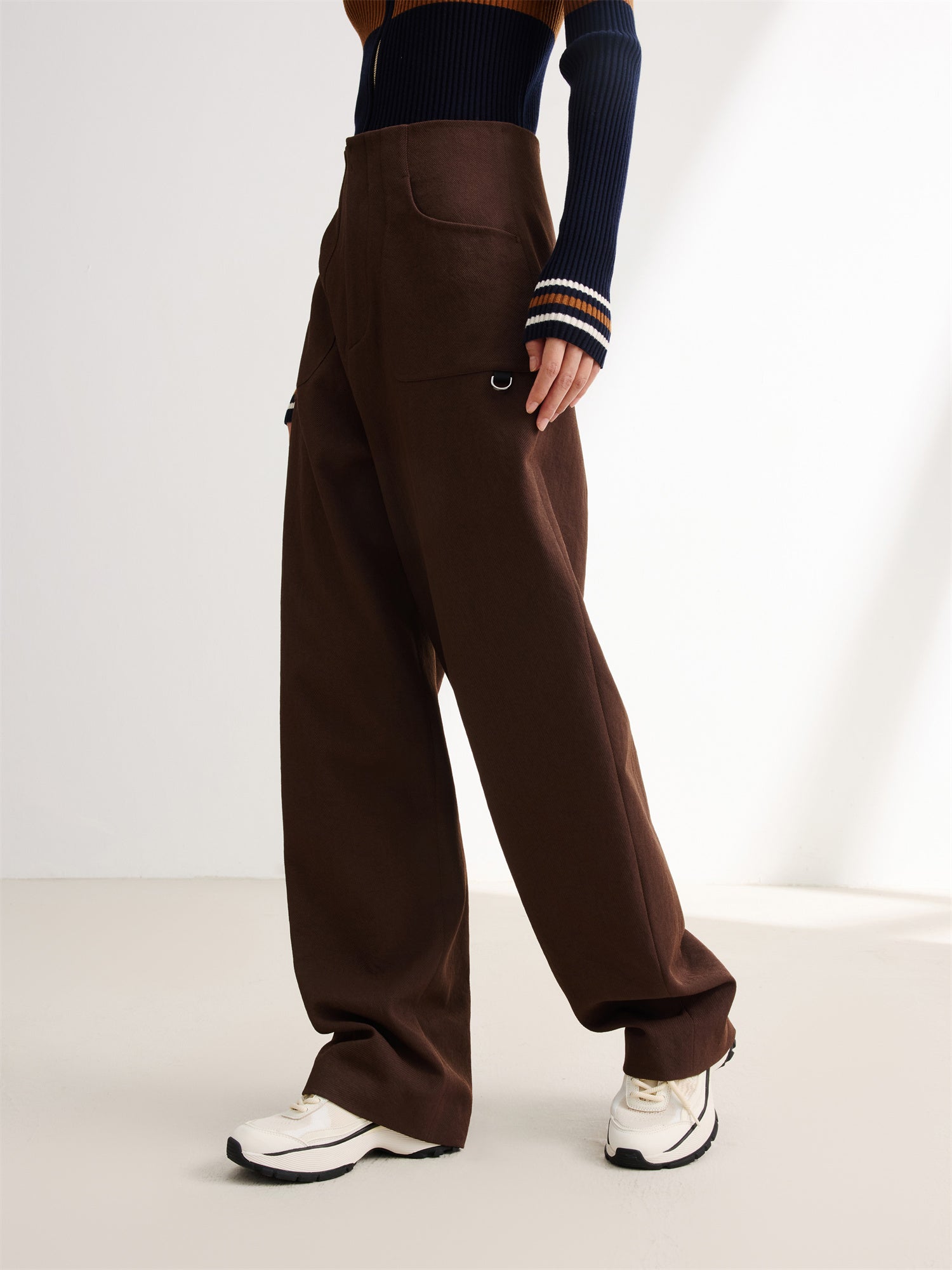 EP YAYING Brown Pants