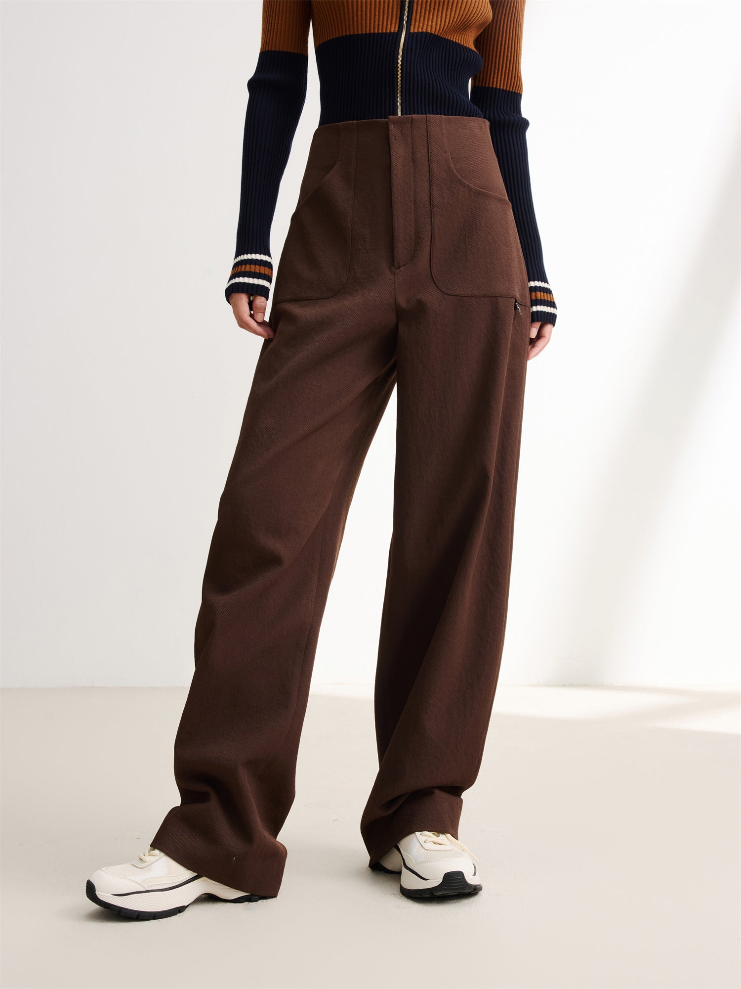 EP YAYING Brown Pants