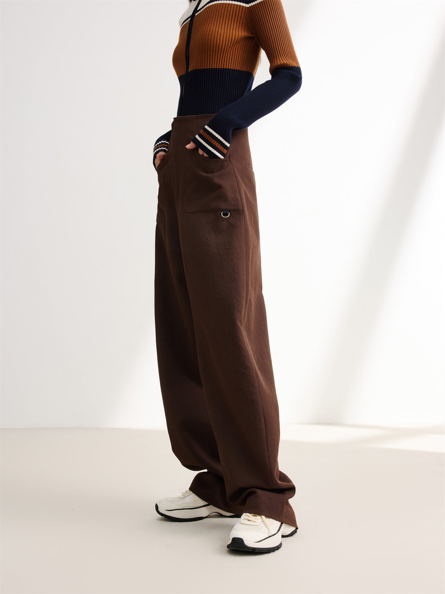 EP YAYING Brown Pants