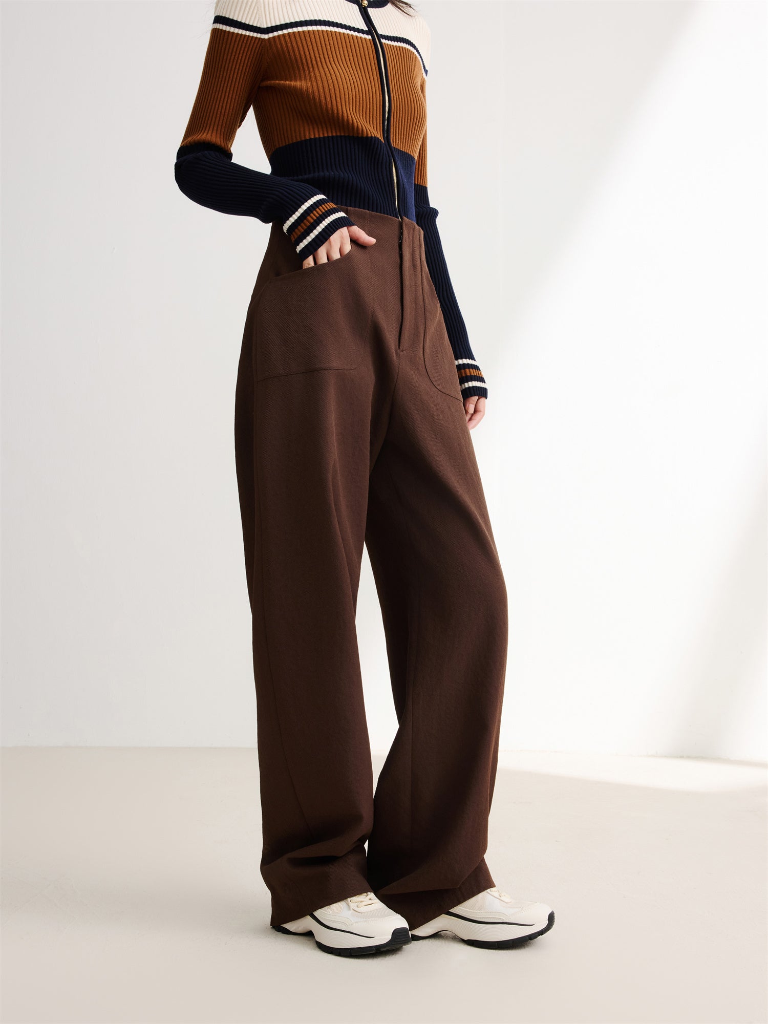 EP YAYING Brown Pants