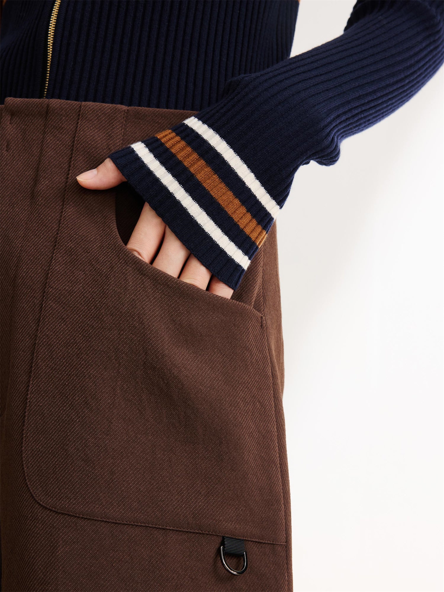 EP YAYING Brown Pants