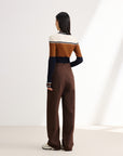 EP YAYING Brown Pants