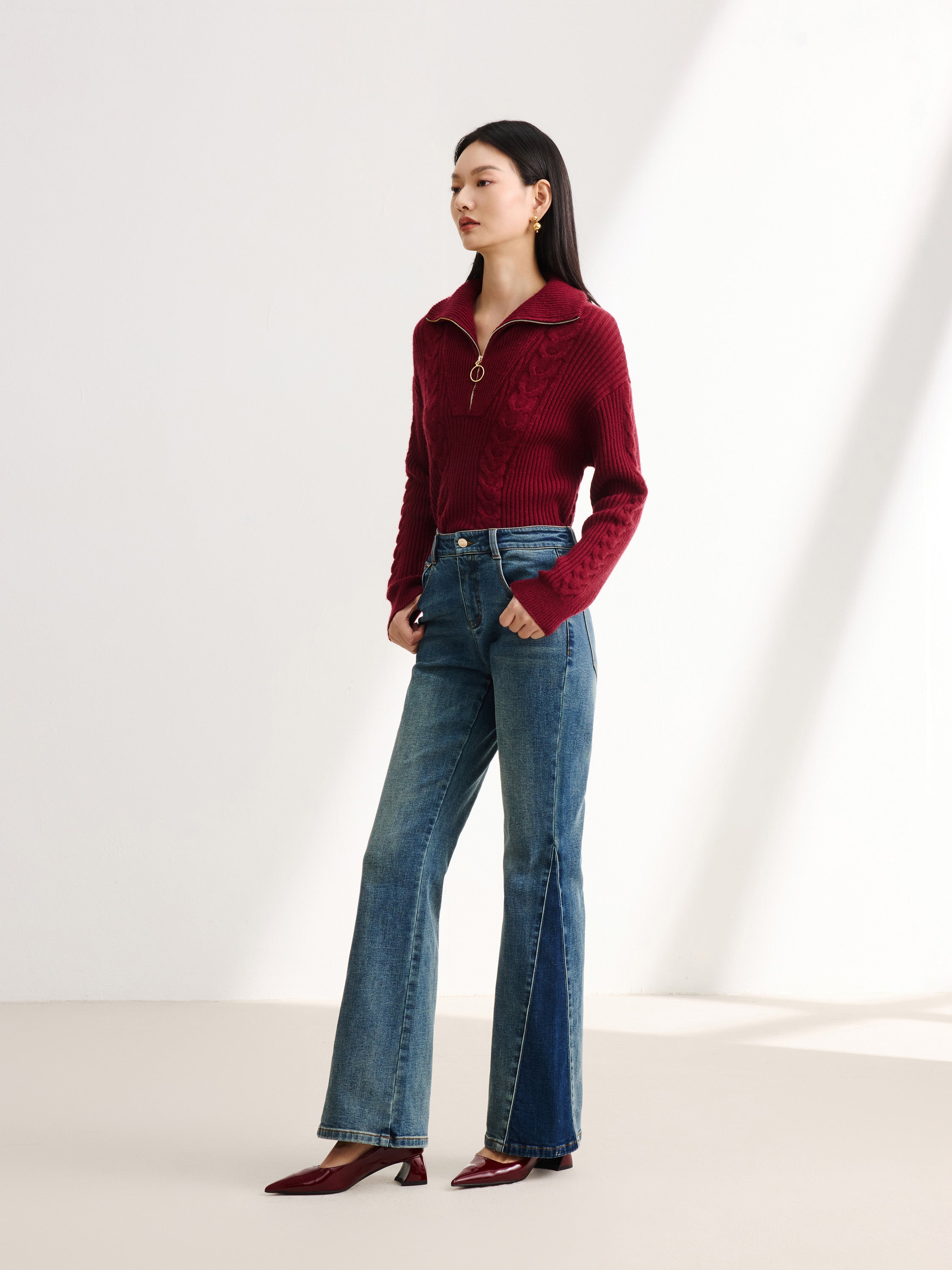 EP YAYING Blue Denim Jeans