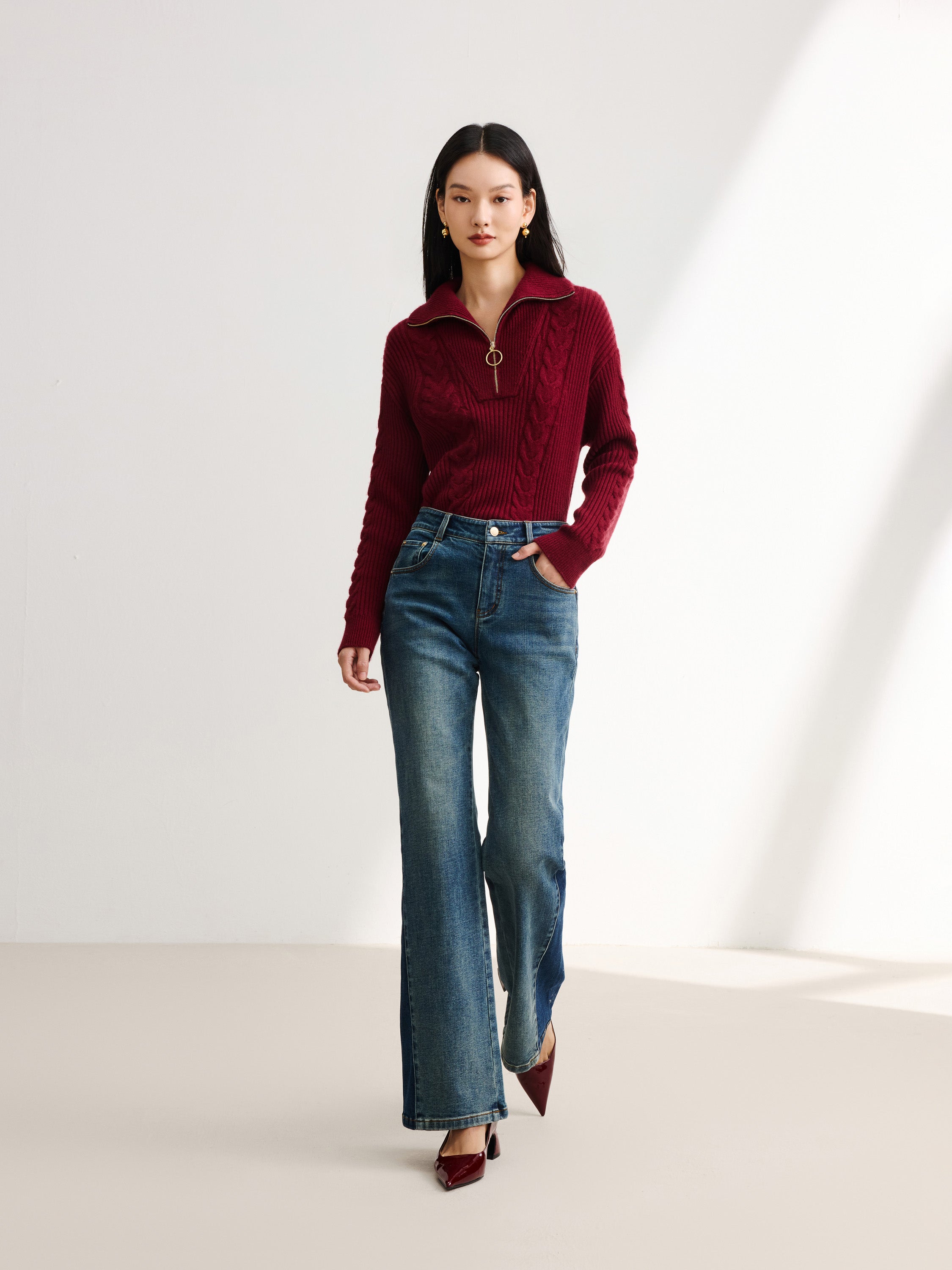 EP YAYING Blue Denim Jeans