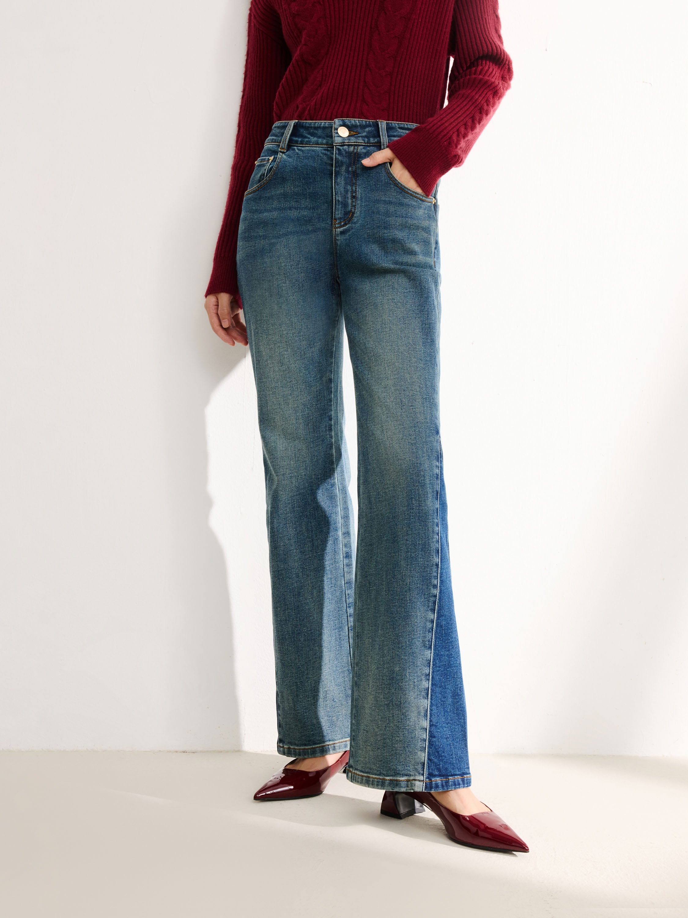 EP YAYING Blue Denim Jeans