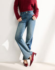 EP YAYING Blue Denim Jeans