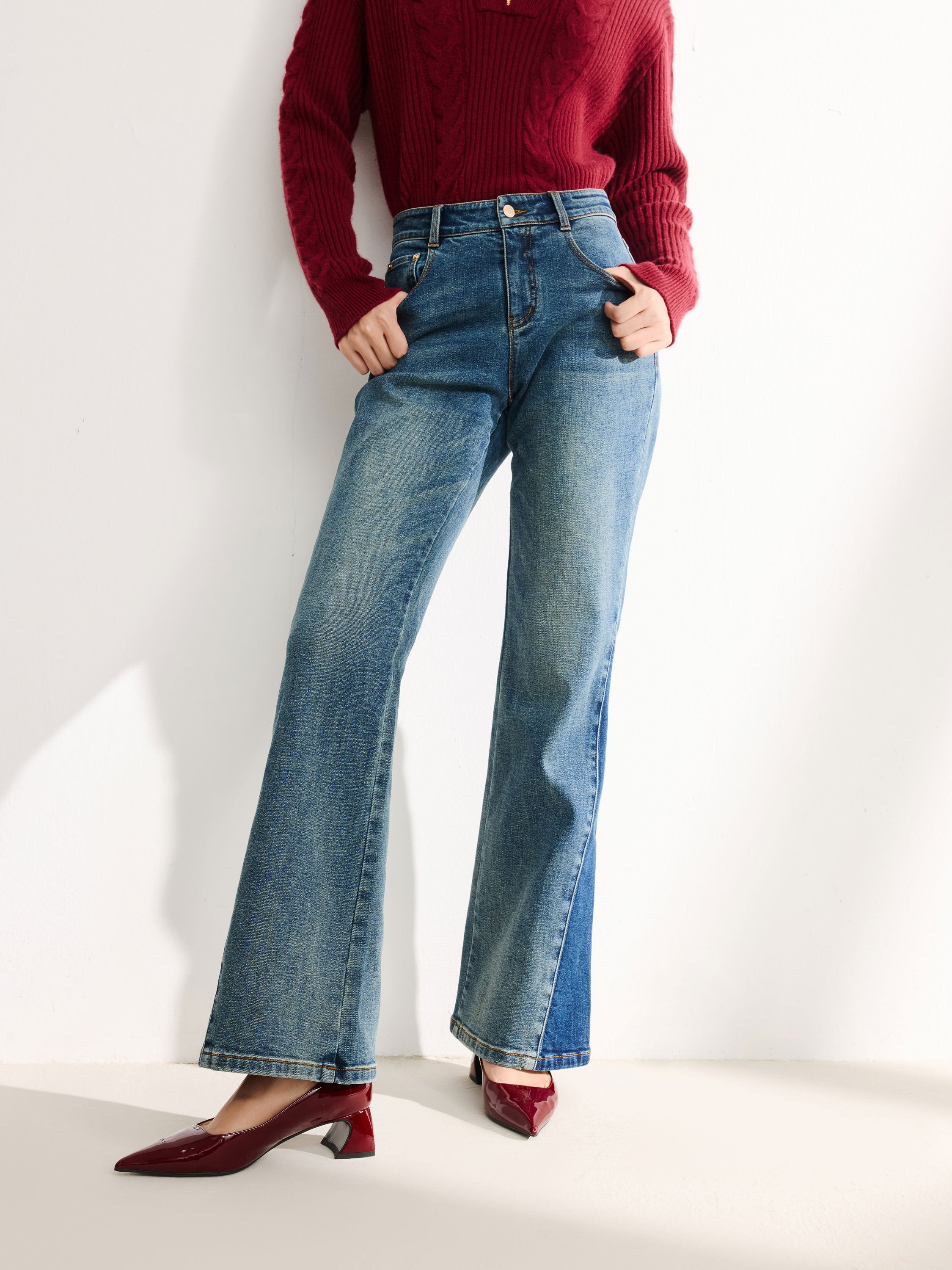 EP YAYING Blue Denim Jeans
