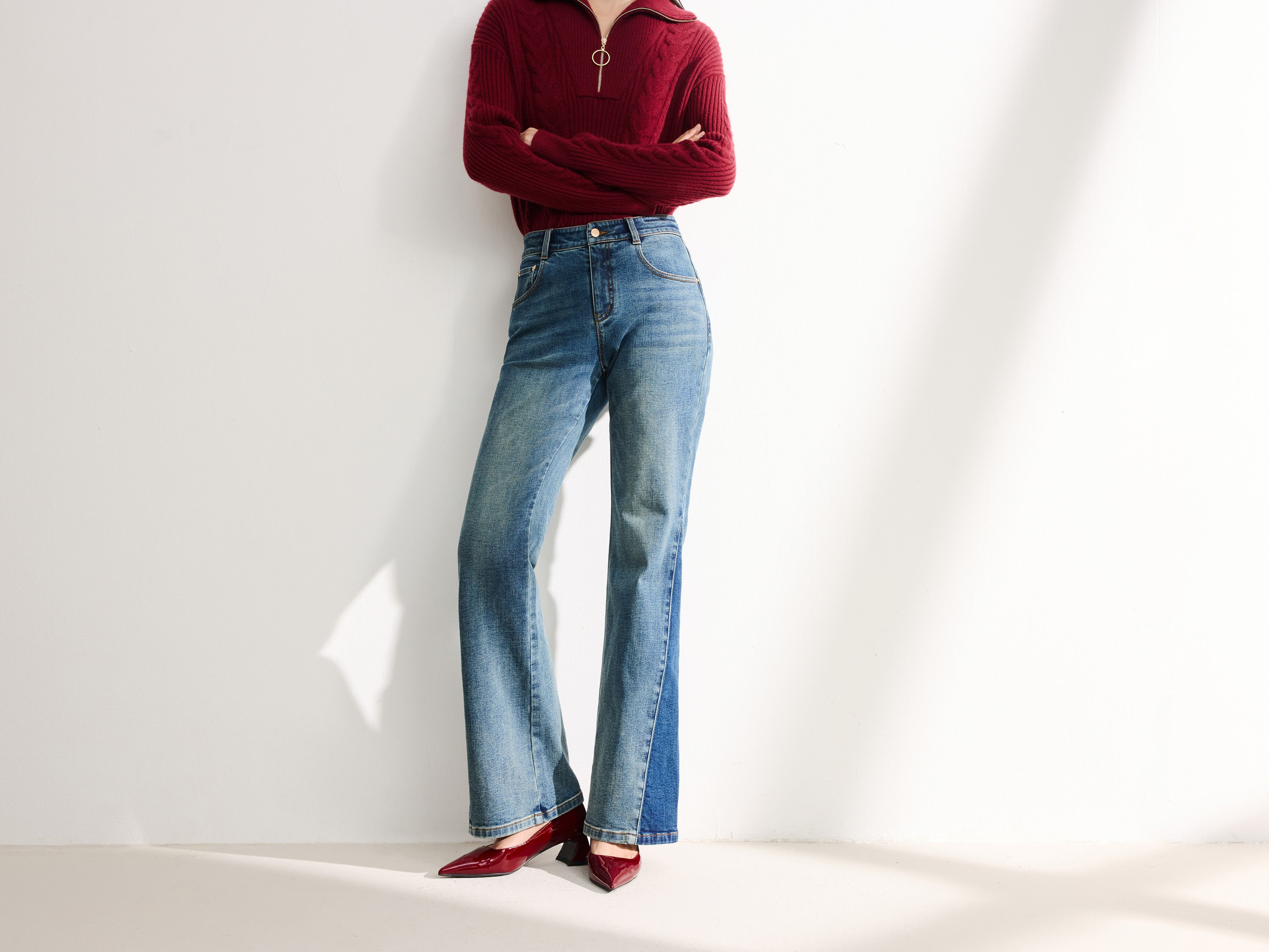 EP YAYING Blue Denim Jeans